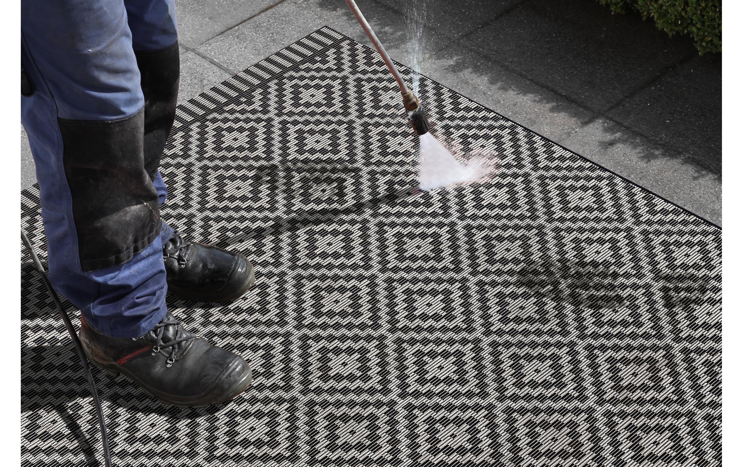 Freundin Home Collection Teppich Breeze 160 x 230 cm, Schwarz