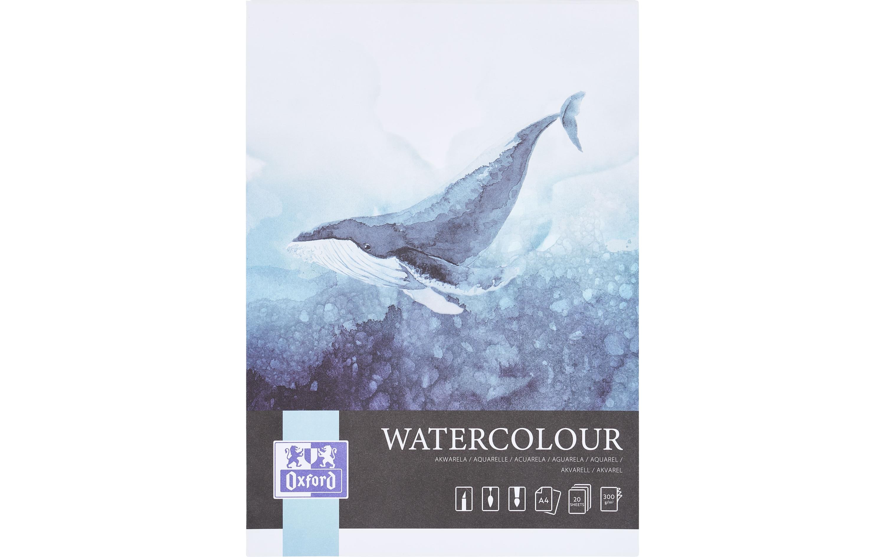 Oxford Aquarellblock 20 Blatt, A4