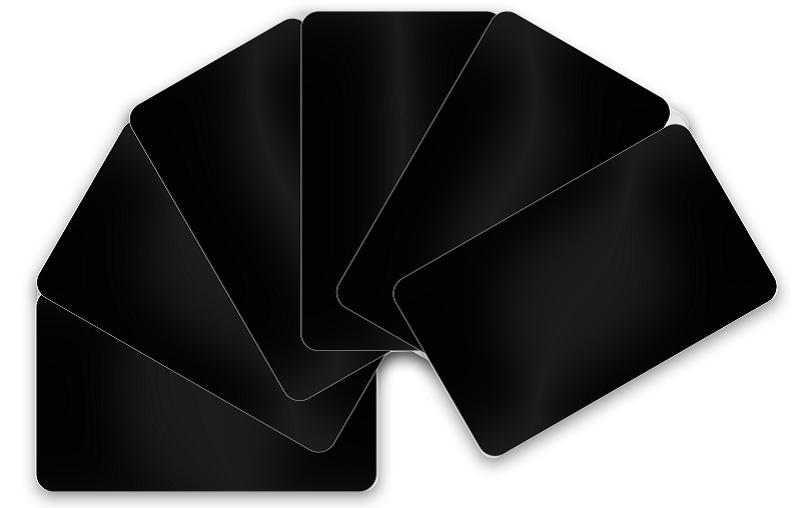 Evolis Kartenrohlinge 86 x 54 x 0.76 mm matt Schwarz Evolis Kartenrohlinge 86 x 54 x 0.76 mm matt Schwarz