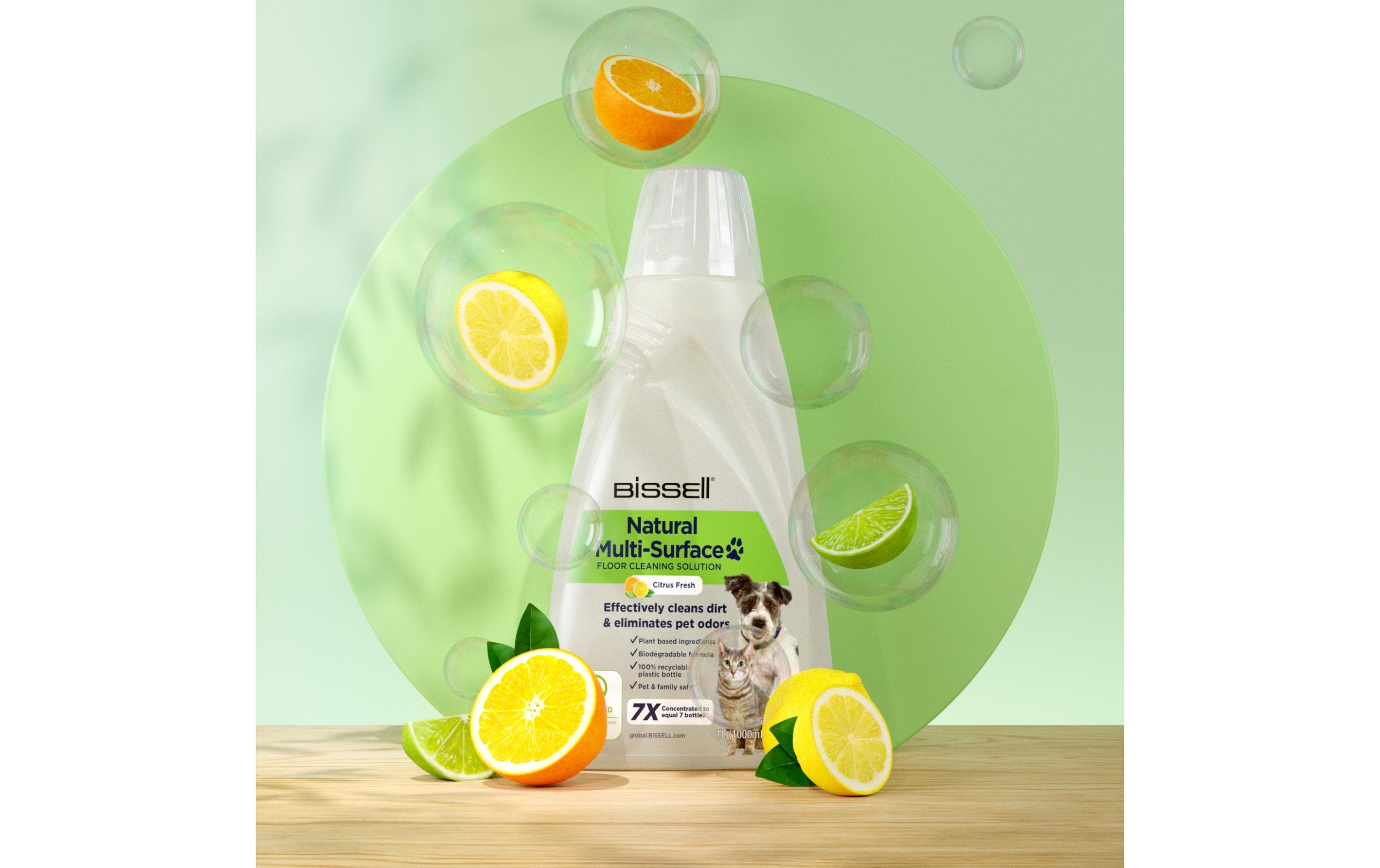 BISSELL Bodenreiniger Natural Multi-Surface Pet 1 l BISSELL Bodenreiniger Natural Multi-Surface Pet 1 l