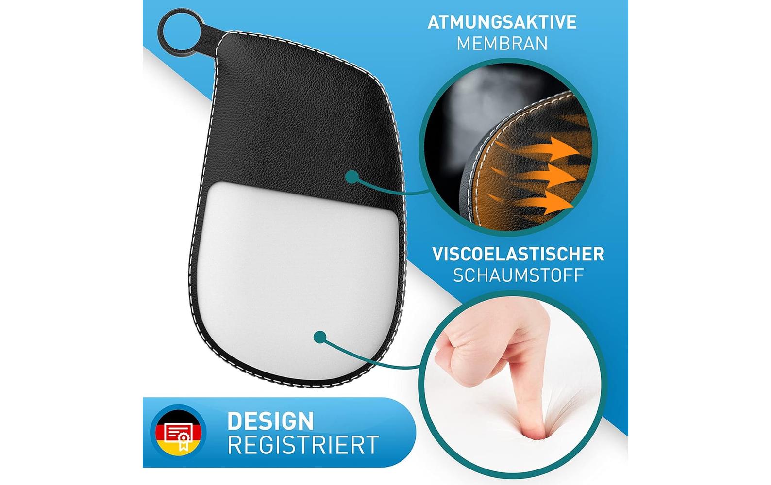 Flipline Auto-Kopfstütze, weisse Nähte