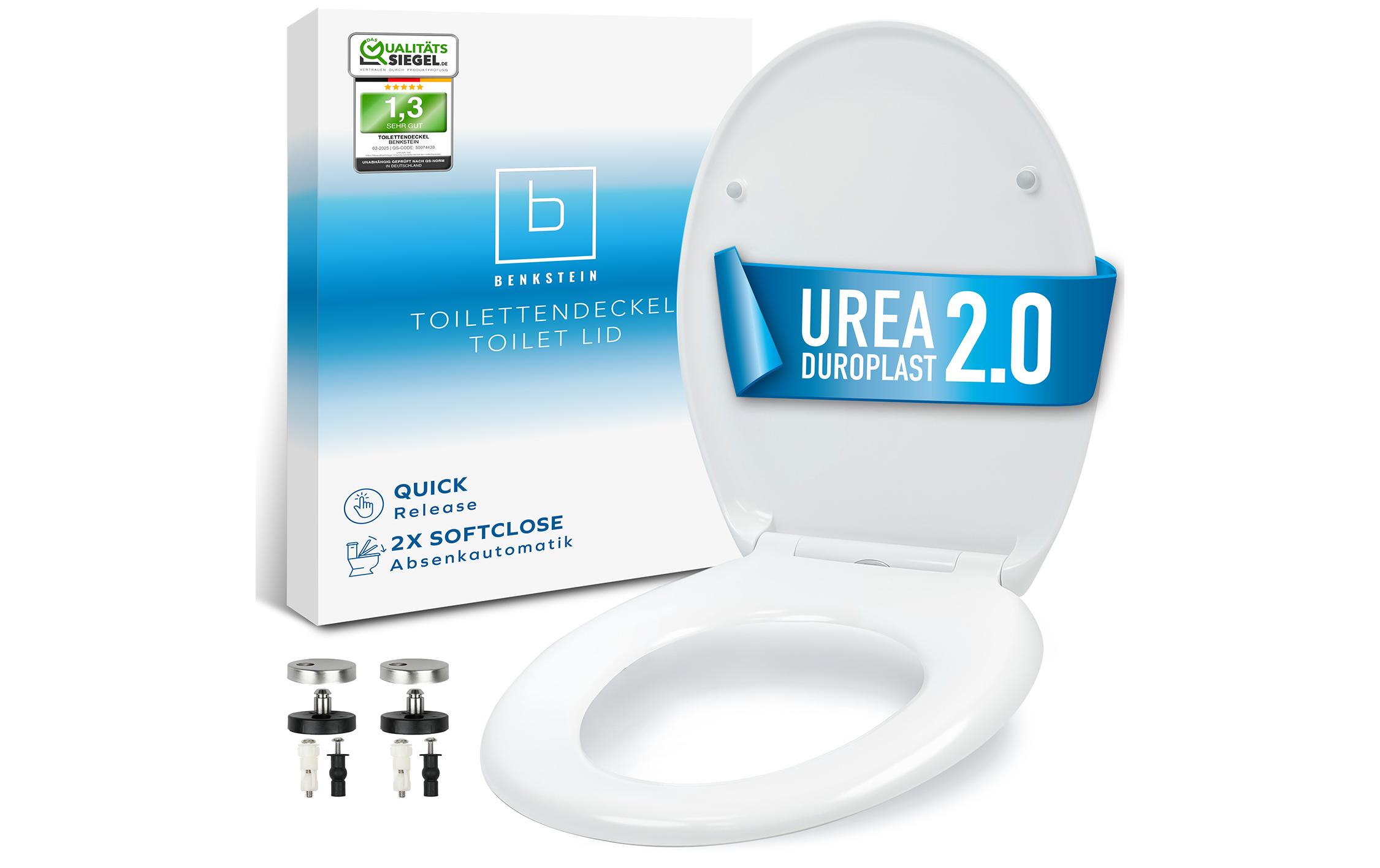 Benkstein Toilettensitz Oval