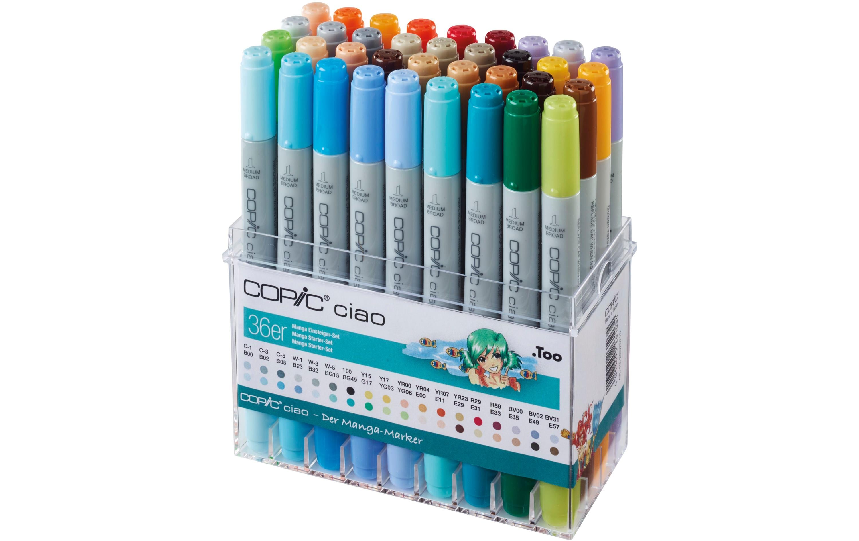 Copic Grafikmarker Ciao 36er Manga-Set