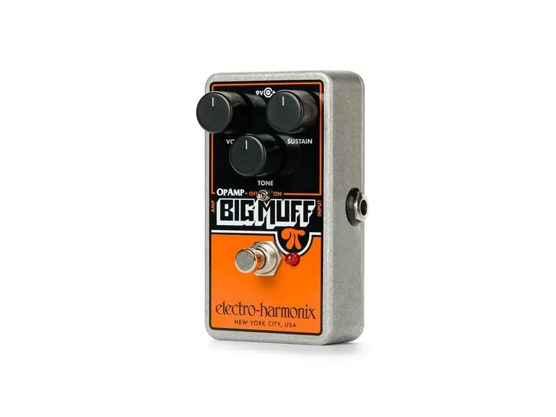 Electro-Harmonix Op Amp Big Muff Pi Fuzz Distortion Sustainer Effektpedal Electro-Harmonix Op Amp Big Muff Pi Fuzz Distortion Sustainer Effektpedal