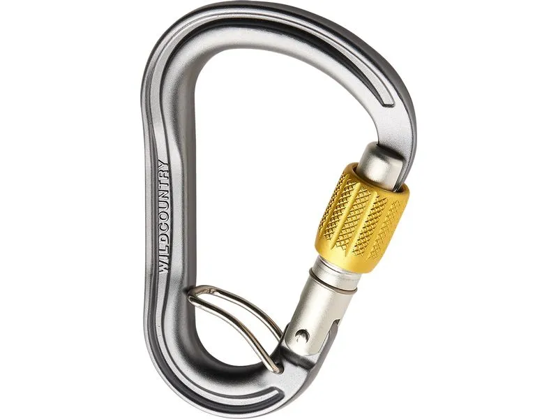 Wild Country Carabiner Xenon HMS Belay Grau Wild Country Carabiner Xenon HMS Belay Grau