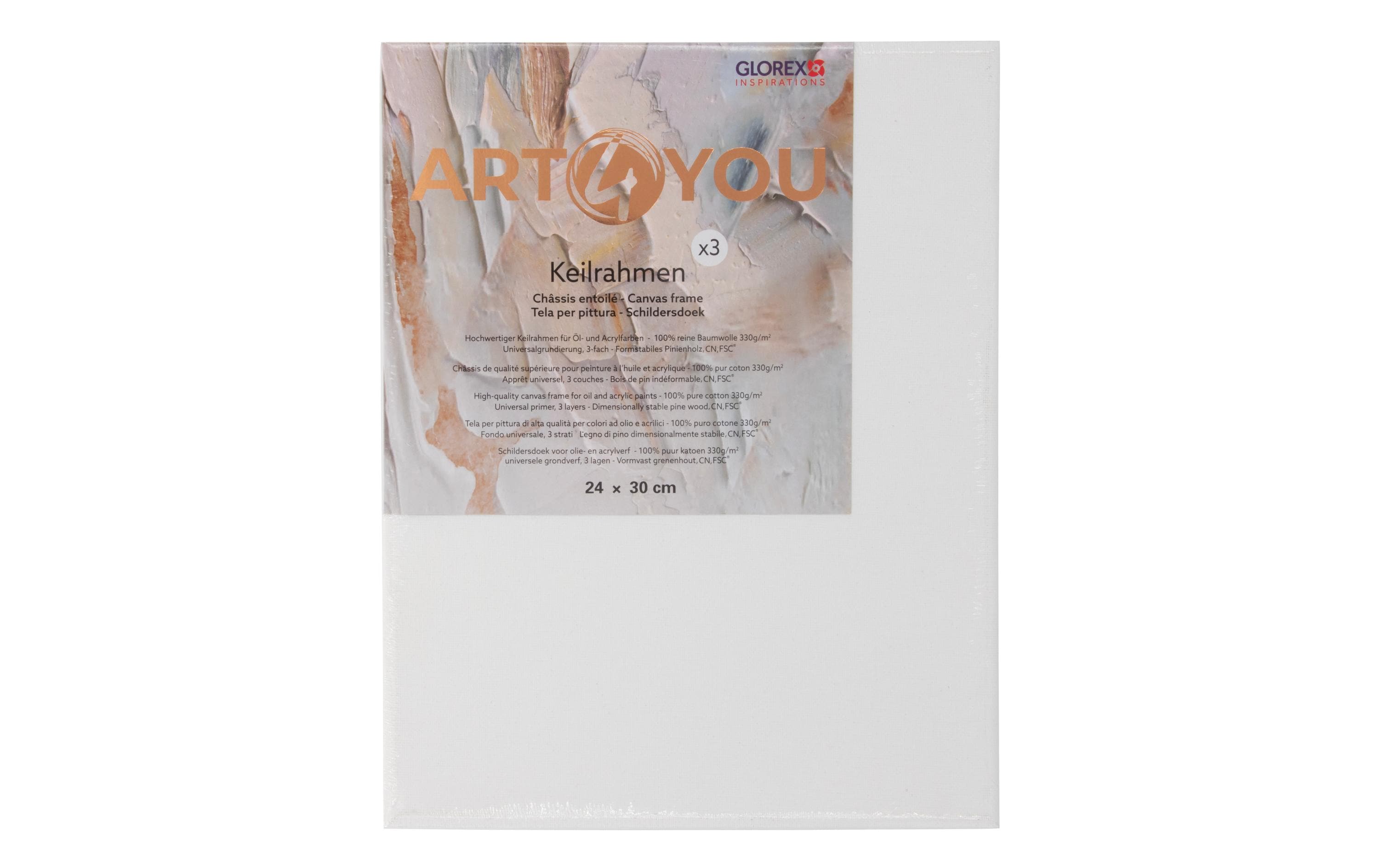 Glorex Keilrahmen 24 x 30 cm, 1.7 cm Glorex Keilrahmen 24 x 30 cm, 1.7 cm