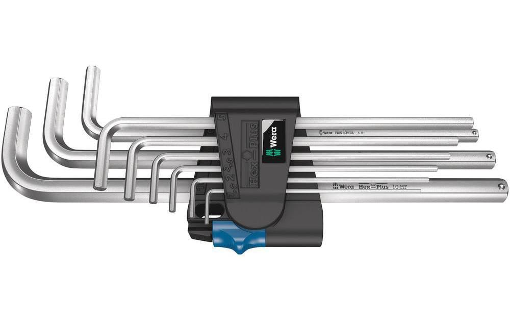 Wera Winkelschlüssel-Set 950/9 L Hex-Plus HF1 Innensechskant Wera Winkelschlüssel-Set 950/9 L Hex-Plus HF1 Innensechskant