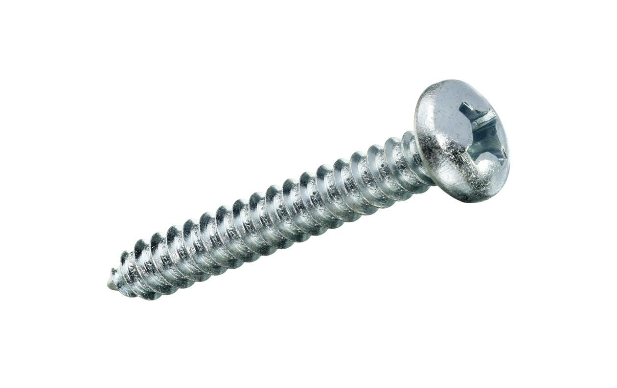 FTM Blechschrauben Linsenkopf 2.9 x 13 mm Stahl, 24 Stück