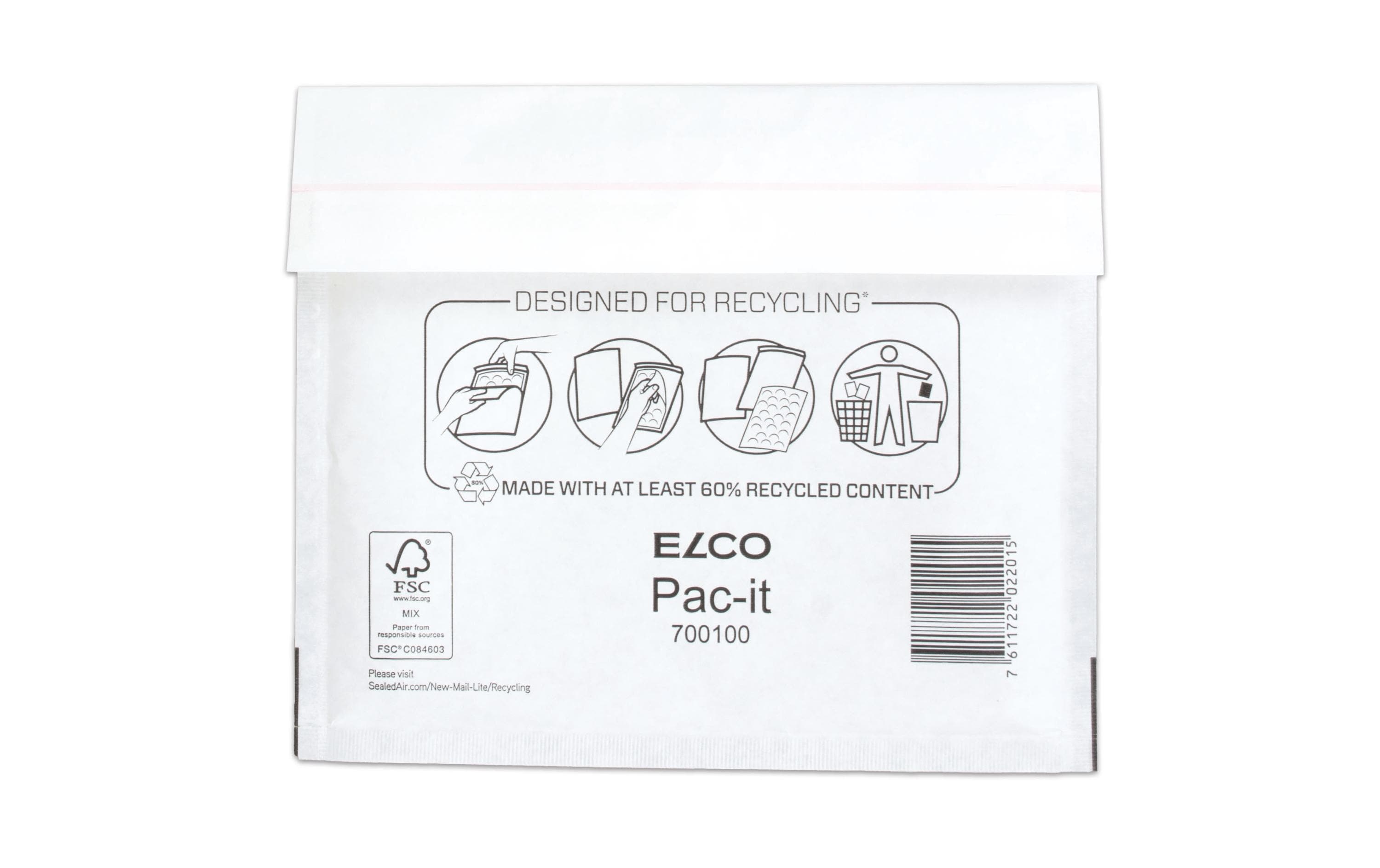 ELCO Luftpolstertasche 20 x 17 cm 100 Stück