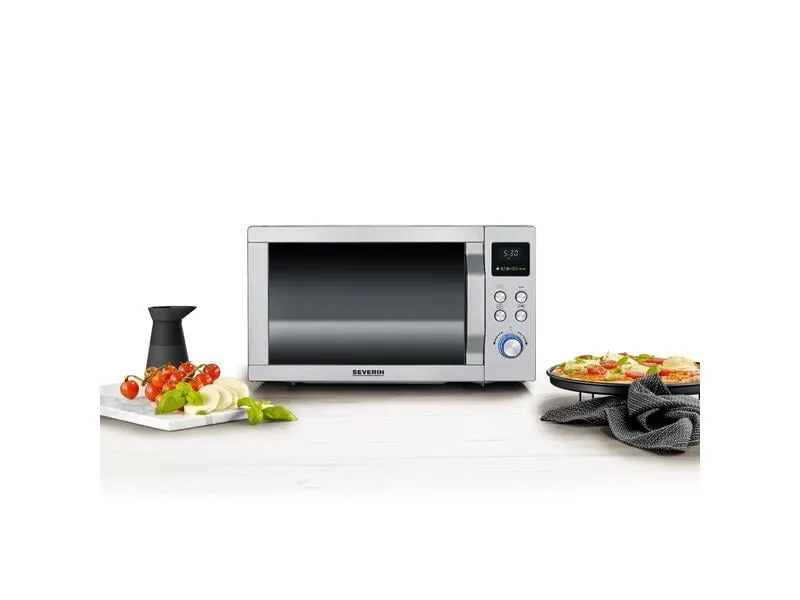 Severin Mikrowelle mit Grill MW7774 Grau Severin Mikrowelle mit Grill MW7774 Grau