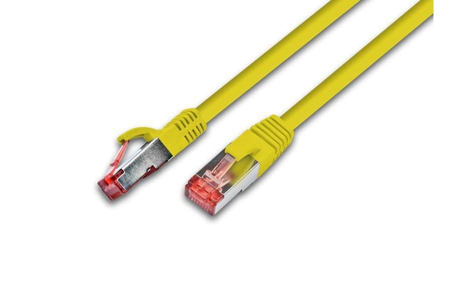 Wirewin Patchkabel RJ-45 - RJ-45, Cat 6A, S/FTP, 30 m, Gelb