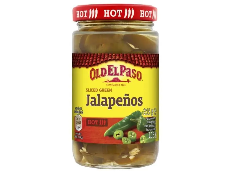 Old El Paso Jalapeños geschnitten 215 g Old El Paso Jalapeños geschnitten 215 g