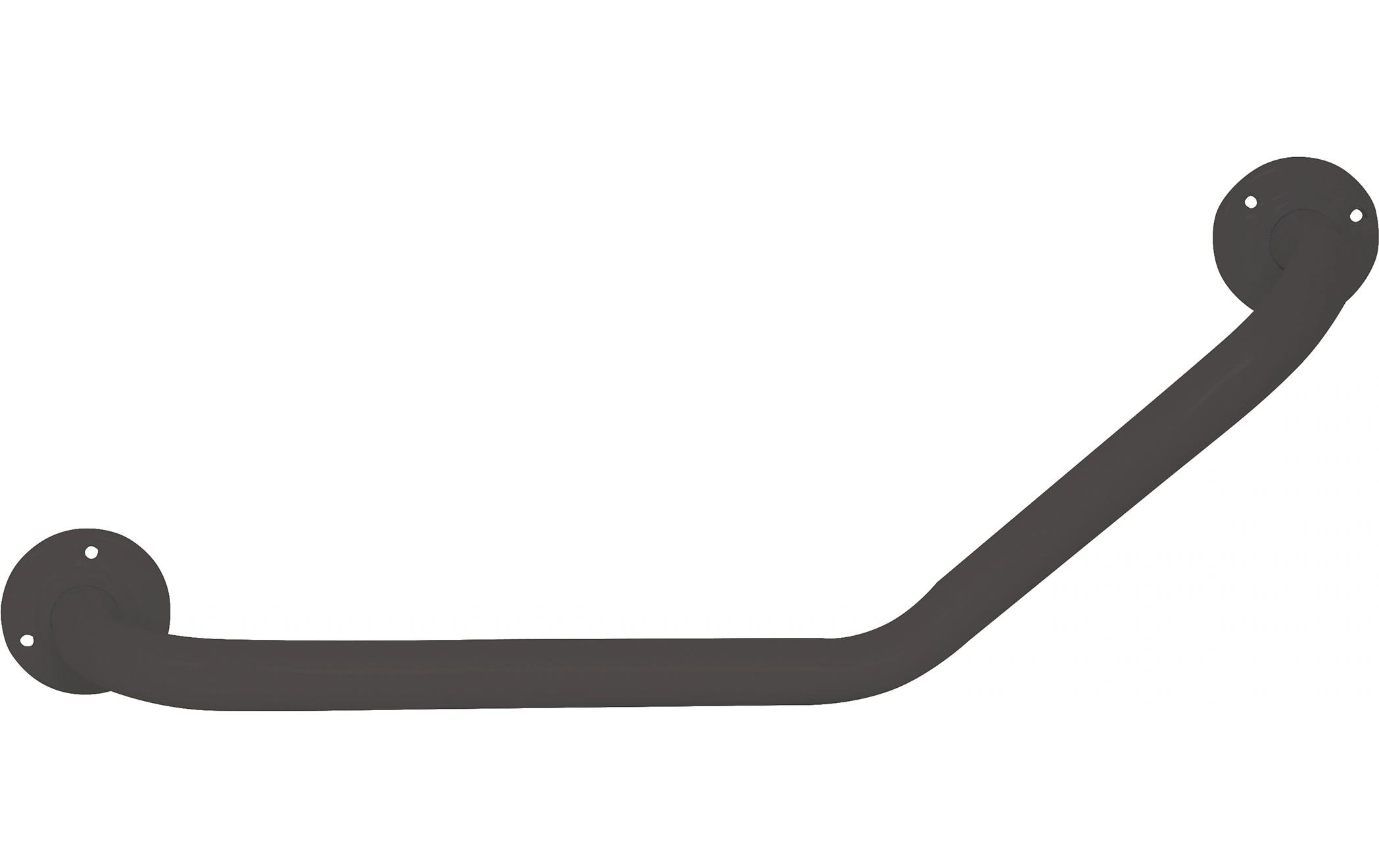 spirella Wannengriff Hebestange Stahl Schwarz 51.80 cm