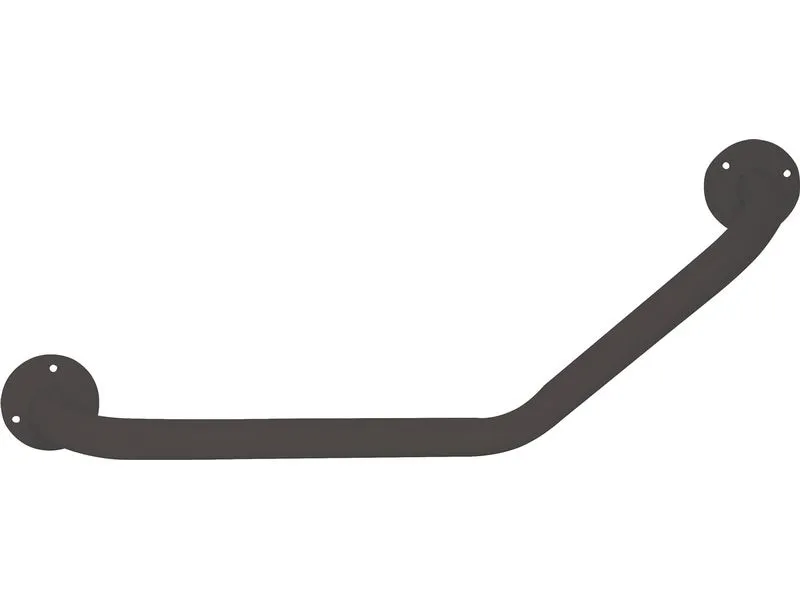 spirella Wannengriff Hebestange Stahl Schwarz 51.80 cm