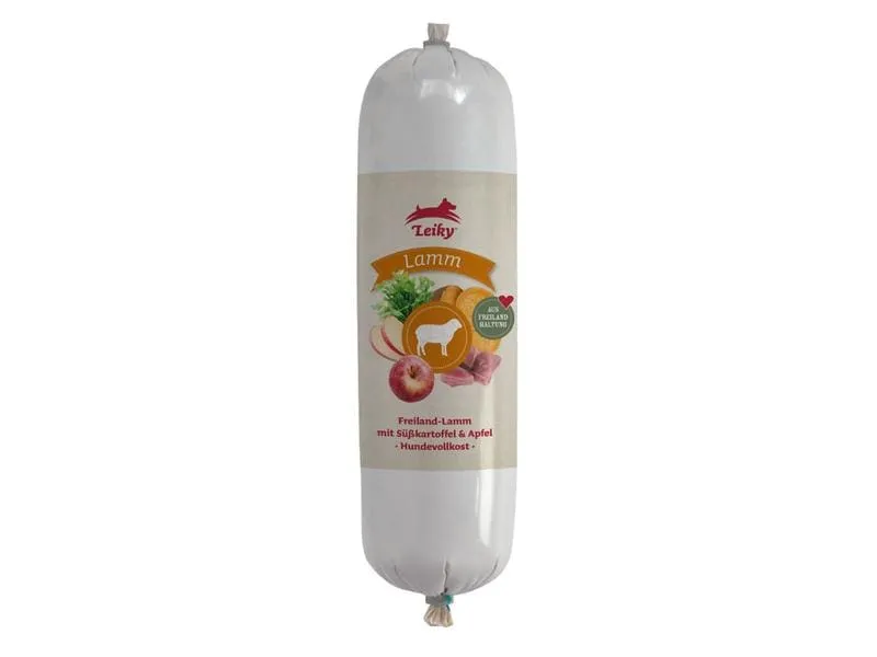 Leiky Nassfutter Hundewurst Freiland-Lamm, 700 g Leiky Nassfutter Hundewurst Freiland-Lamm, 700 g