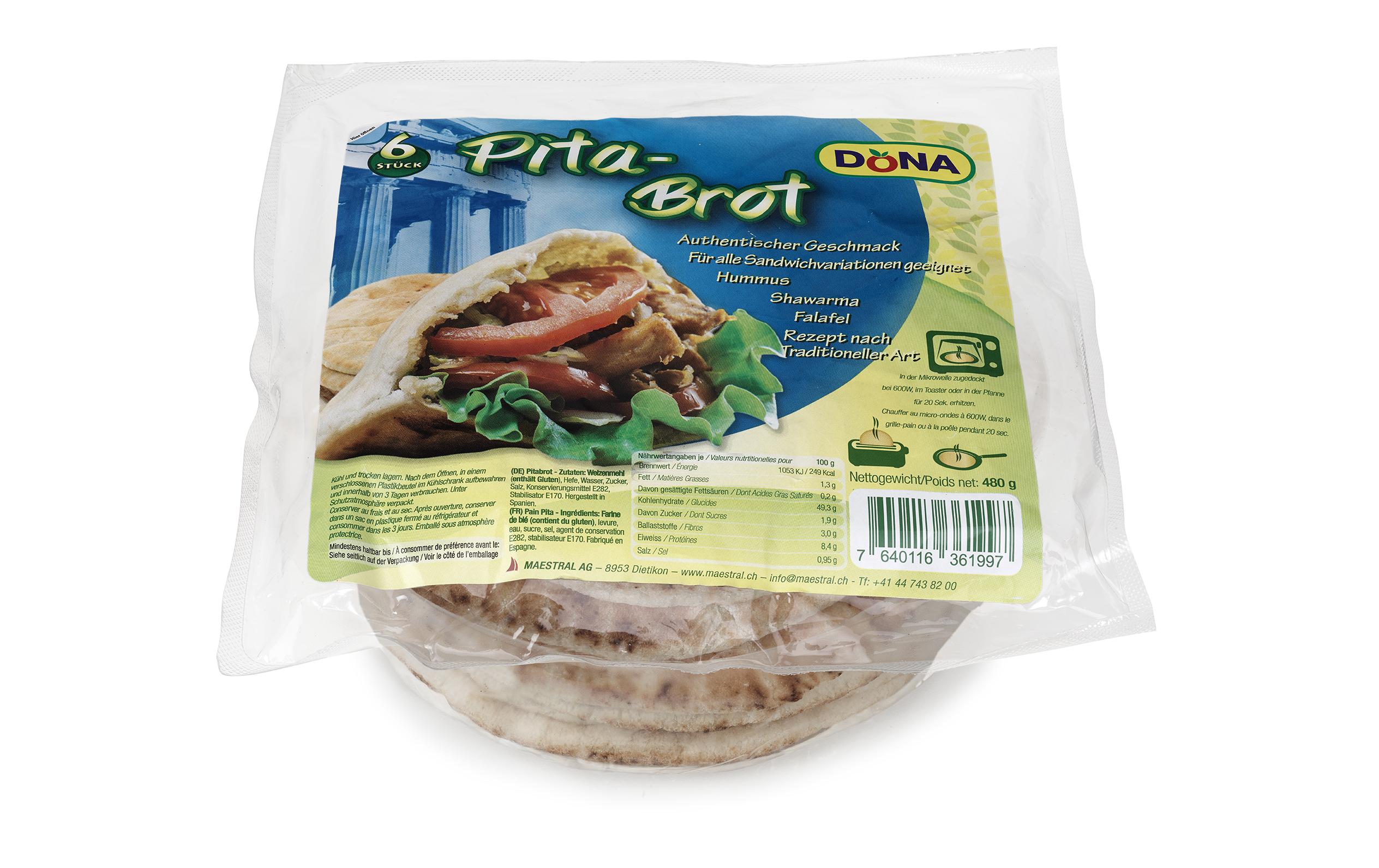 Dona Pita-Brot 480 g Dona Pita-Brot 480 g