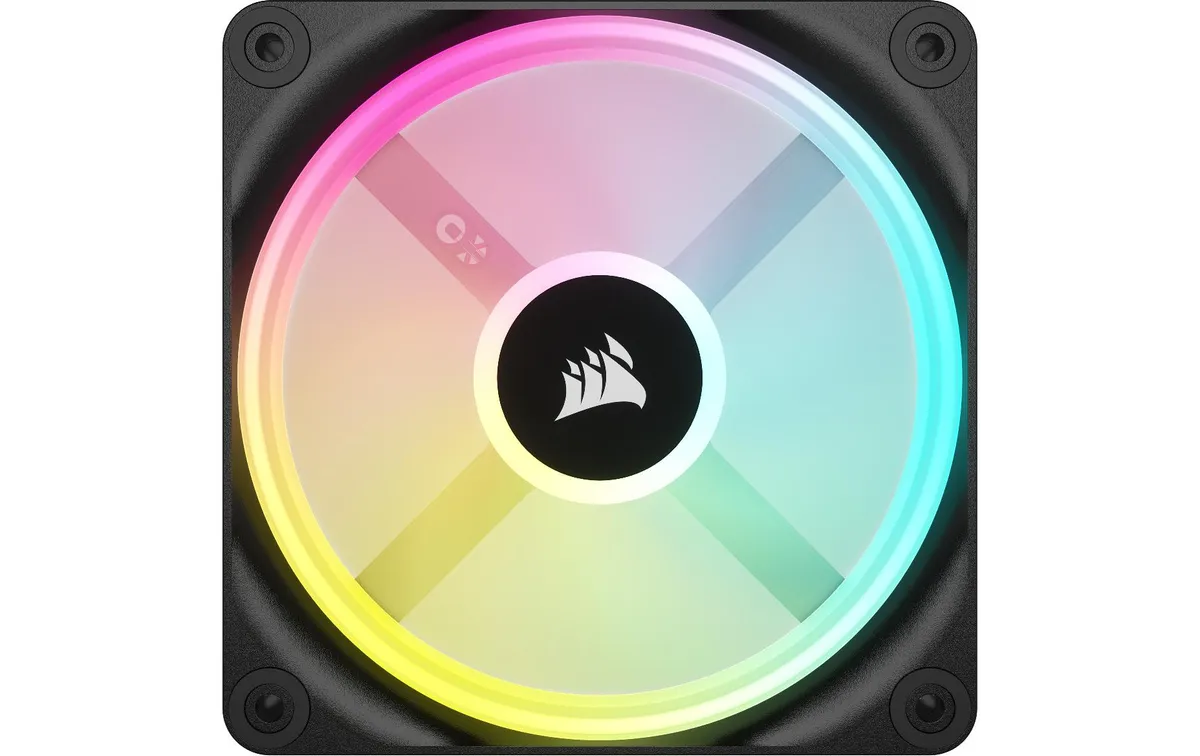 Corsair PC-Lüfter iCUE QX120 RGB Starter Kit Schwarz Corsair PC-Lüfter iCUE QX120 RGB Starter Kit Schwarz