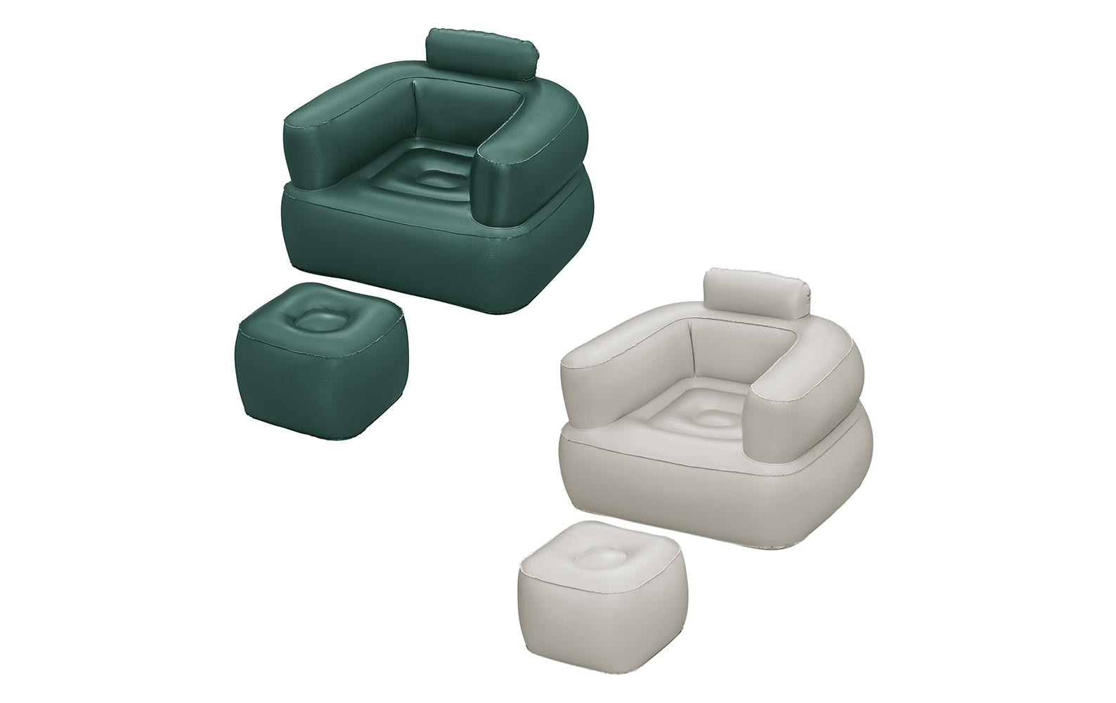 Bestway Aufblasbarer Sessel Lounger assortiert, 107 x 99 cm