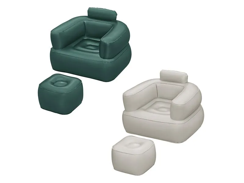 Bestway Aufblasbarer Sessel Lounger assortiert, 107 x 99 cm Bestway Aufblasbarer Sessel Lounger assortiert, 107 x 99 cm