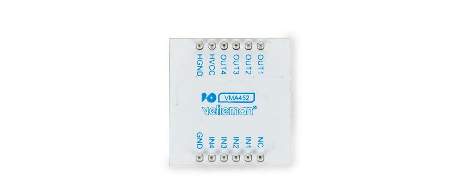 Whadda Optokoppler 4-Kanal TLP281 mit Breakout-Board