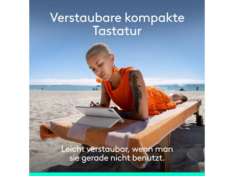 Logitech Tablet Tastatur Cover Flip Folio iPad Pro & Air13 Logitech Tablet Tastatur Cover Flip Folio iPad Pro & Air13