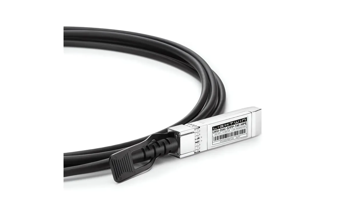 Lightwin Optics DA-Kabel Passiv 10GB HPE/Aruba SFP+/SFP+ 1 m Lightwin Optics DA-Kabel Passiv 10GB HPE/Aruba SFP+/SFP+ 1 m
