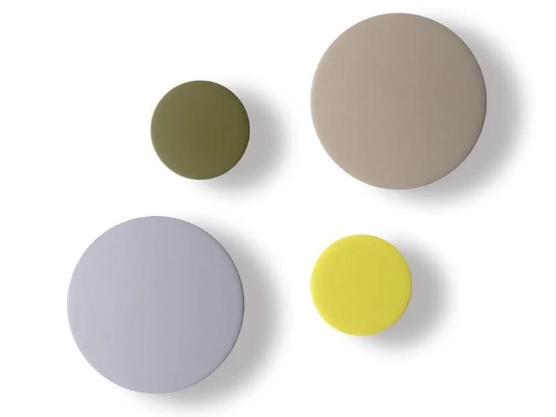 Remember Wandhaken 4 stück, Grau/Taupe Remember Wandhaken 4 stück, Grau/Taupe