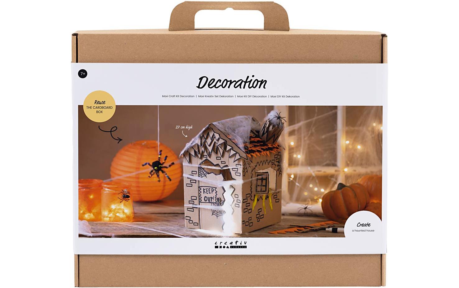 Creativ Company Bastelset Halloween Dekoration Spukhaus