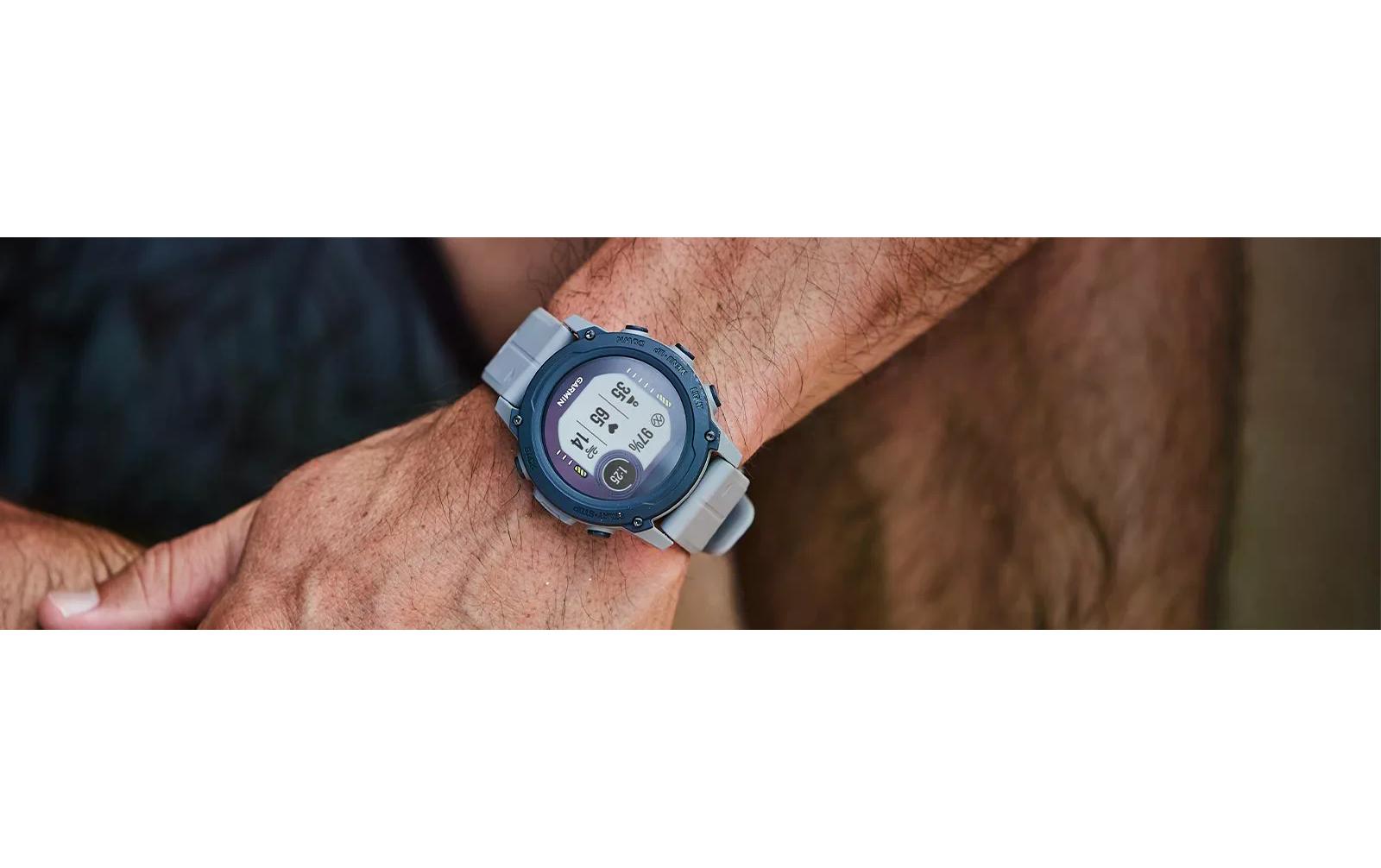 GARMIN Sportuhr Descent G1 Hellgrau/Grau