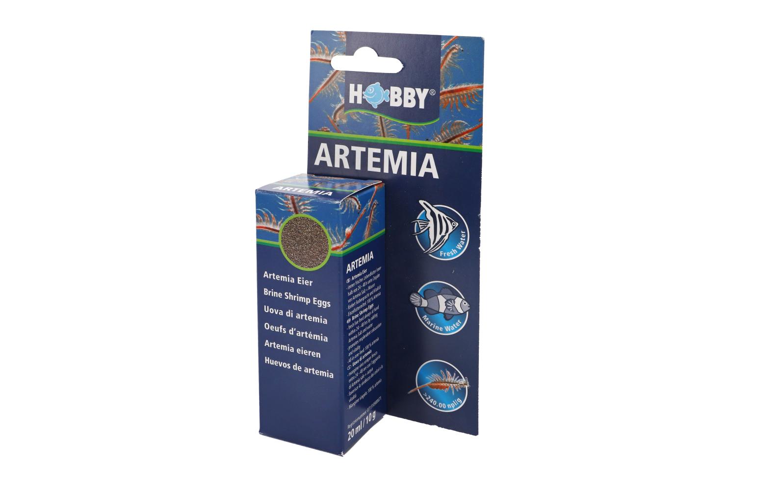 Hobby Aquaristik Aufzuchtsfutter Artemia Eier, 20 ml