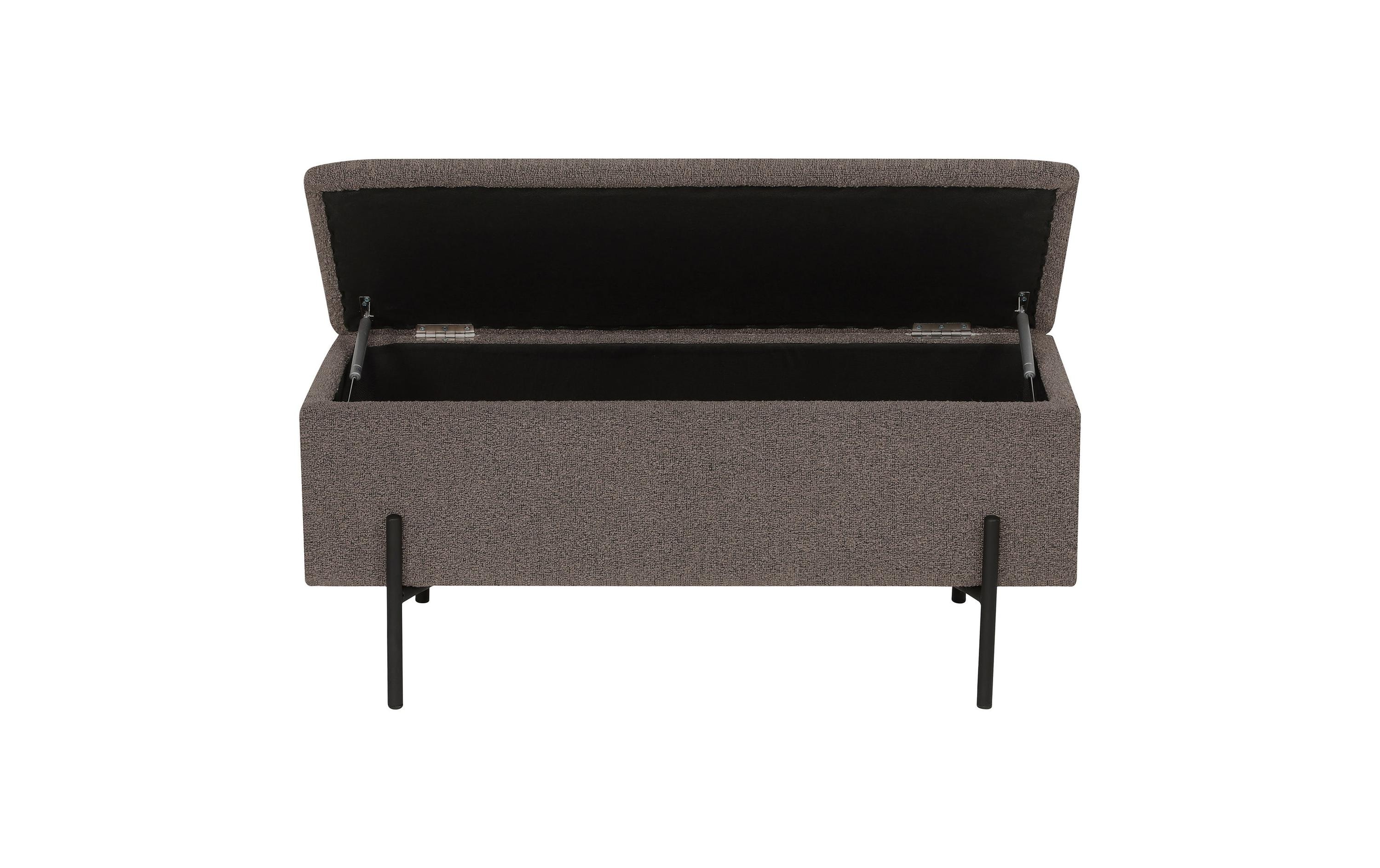 House Nordic Sitzbank Watford 36.5 x 95 x 46 cm, Braun