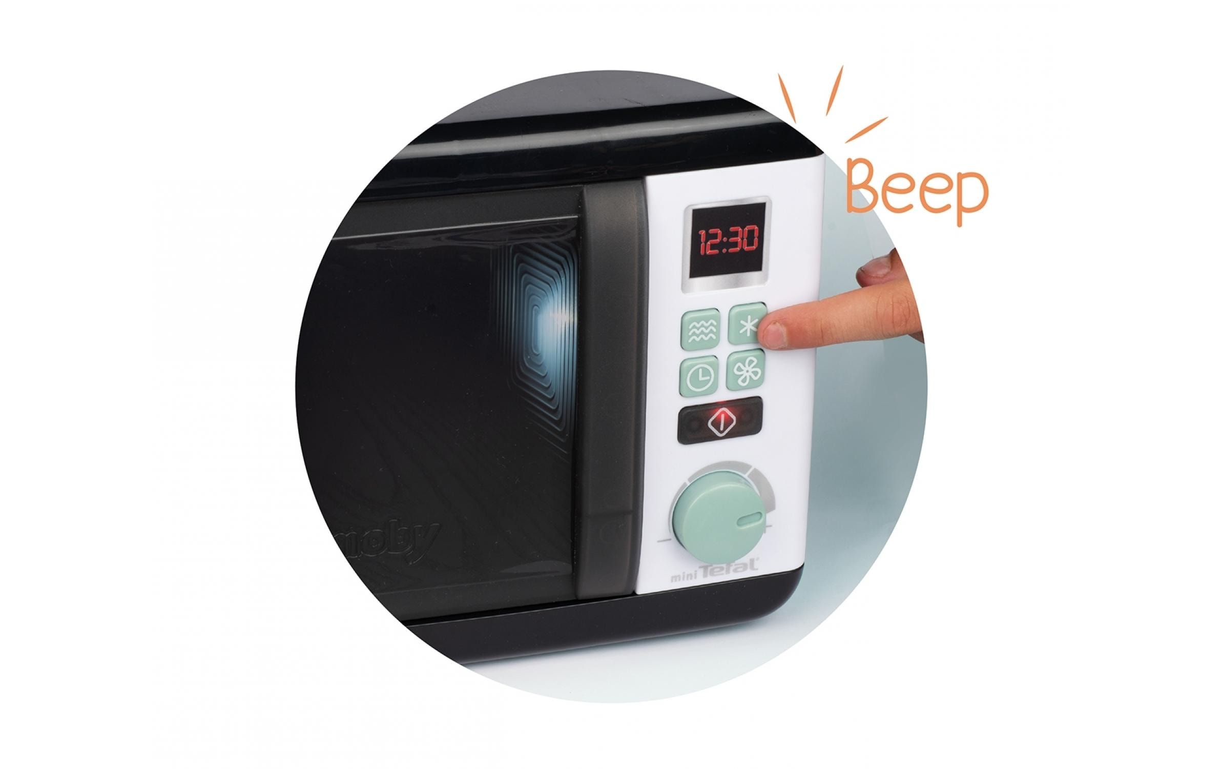 Smoby Spiel-Haushaltsgerät Tefal Mikrowelle elektronisch