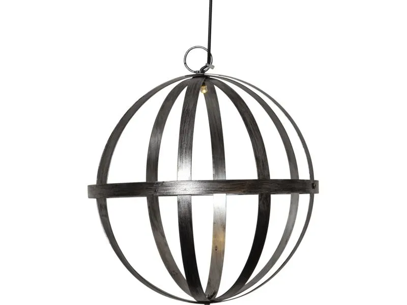 Star Trading Gartenlicht Solar Astri, Ø 25 cm, Silber