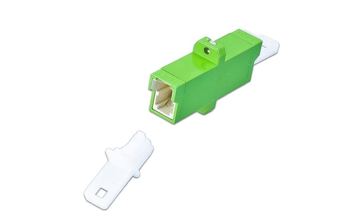 Lightwin LWL-Kupplung Singlemode LC/APC – LC/APC/OS2/Duplex 10 Stk.