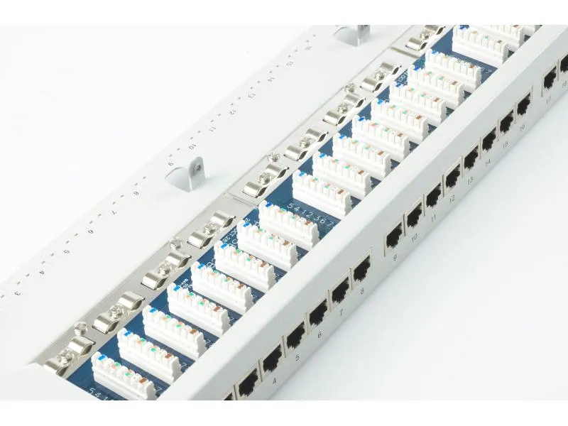 equip Patchpanel 24 Port, LSA, 1HE 19 Rack