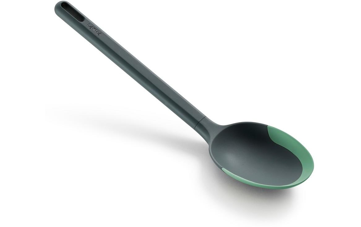 Lékué Servierlöffel PBT/Silikon, Grün/Schwarz
