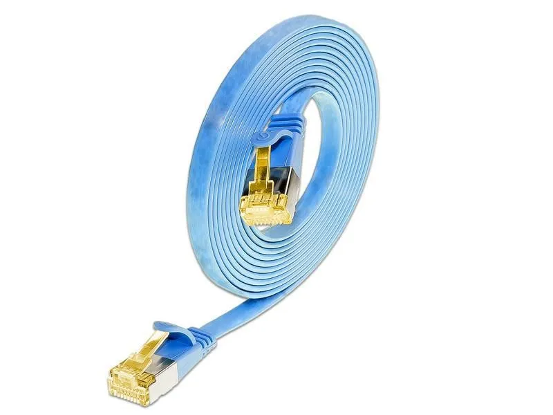 SLIM Slimpatchkabel Cat 6A, U/FTP, 7 m, Blau SLIM Slimpatchkabel Cat 6A, U/FTP, 7 m, Blau