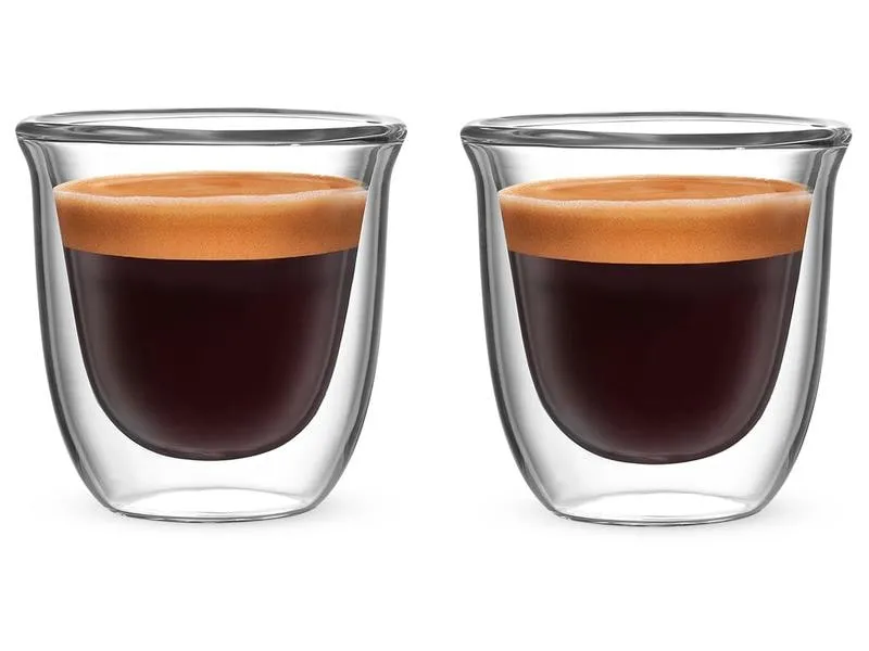 Bialetti Espresso Becher Firenze 80 ml, 1 Stück, Transparent Bialetti Espresso Becher Firenze 80 ml, 1 Stück, Transparent
