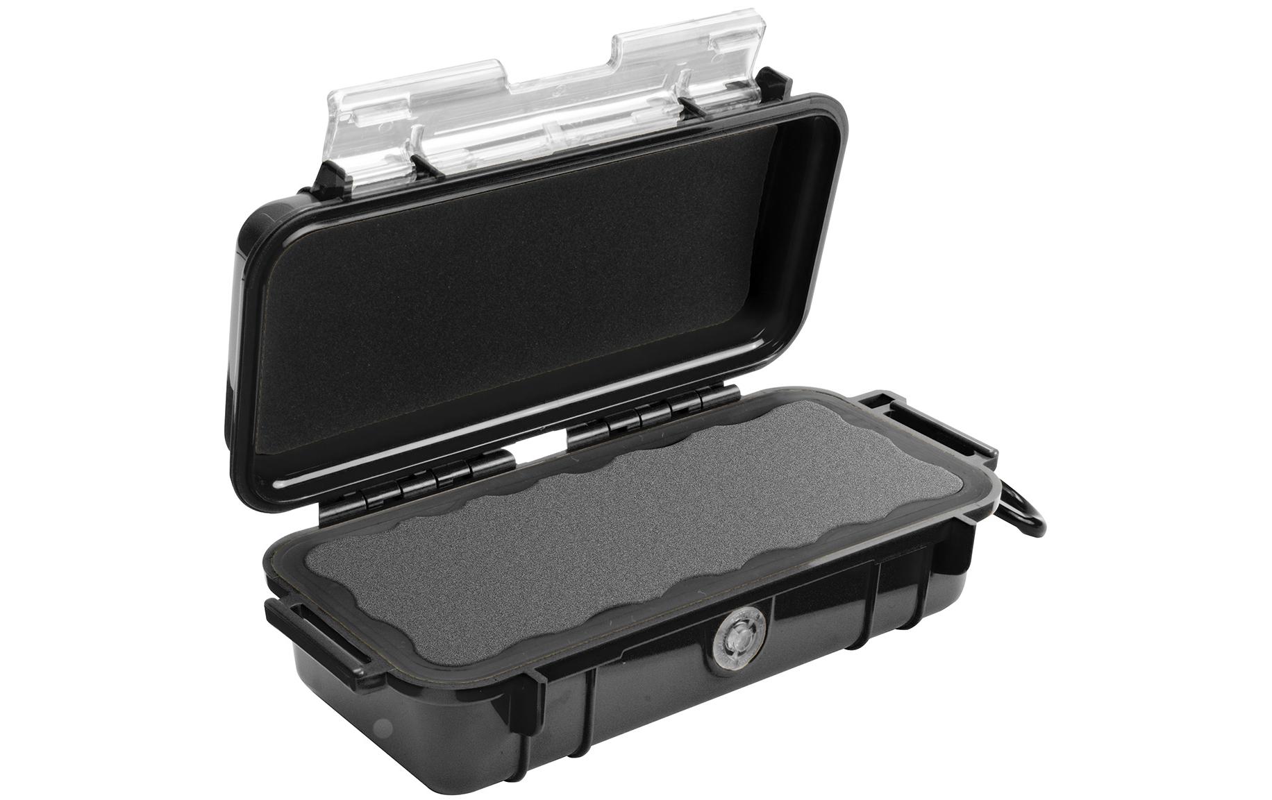 Peli Schutzkoffer Micro 1030 ohne Schaumstoffeinlage, Schwarz Peli Schutzkoffer Micro 1030 ohne Schaumstoffeinlage, Schwarz