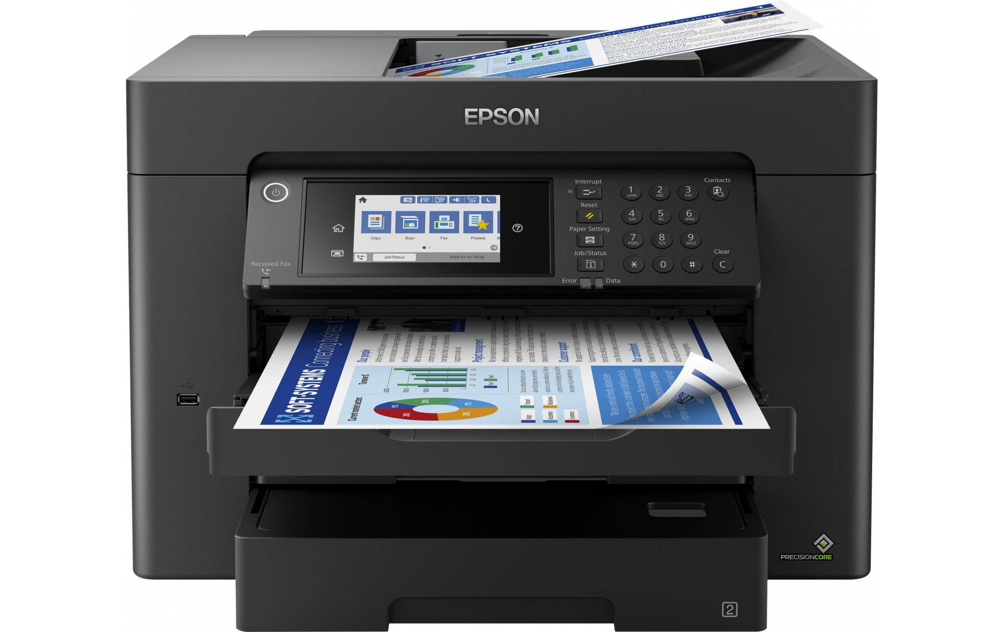 Epson Multifunktionsdrucker WorkForce WF-7840DTWF