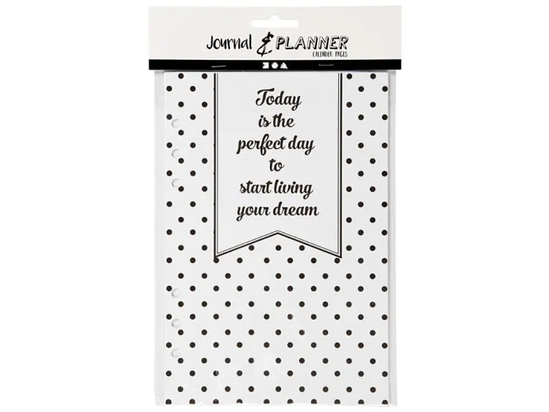 Creativ Company Papiersatzeinlage 5-Wochen-Plan, 142 x 210 mm, 7 Seiten