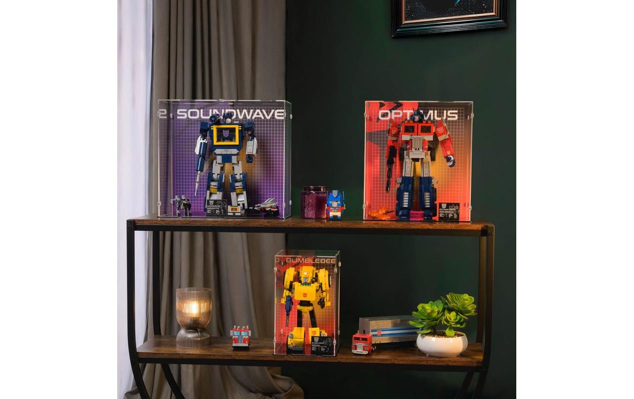 iDisplayit Acryl-Display für LEGO 10358 Transformers Soundwave