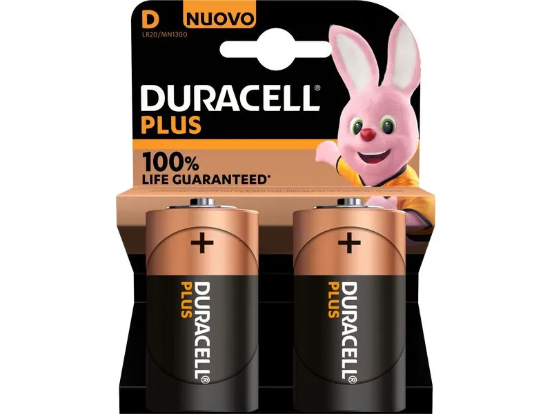 Duracell Batterie D Plus Power 2 Stück Duracell Batterie D Plus Power 2 Stück