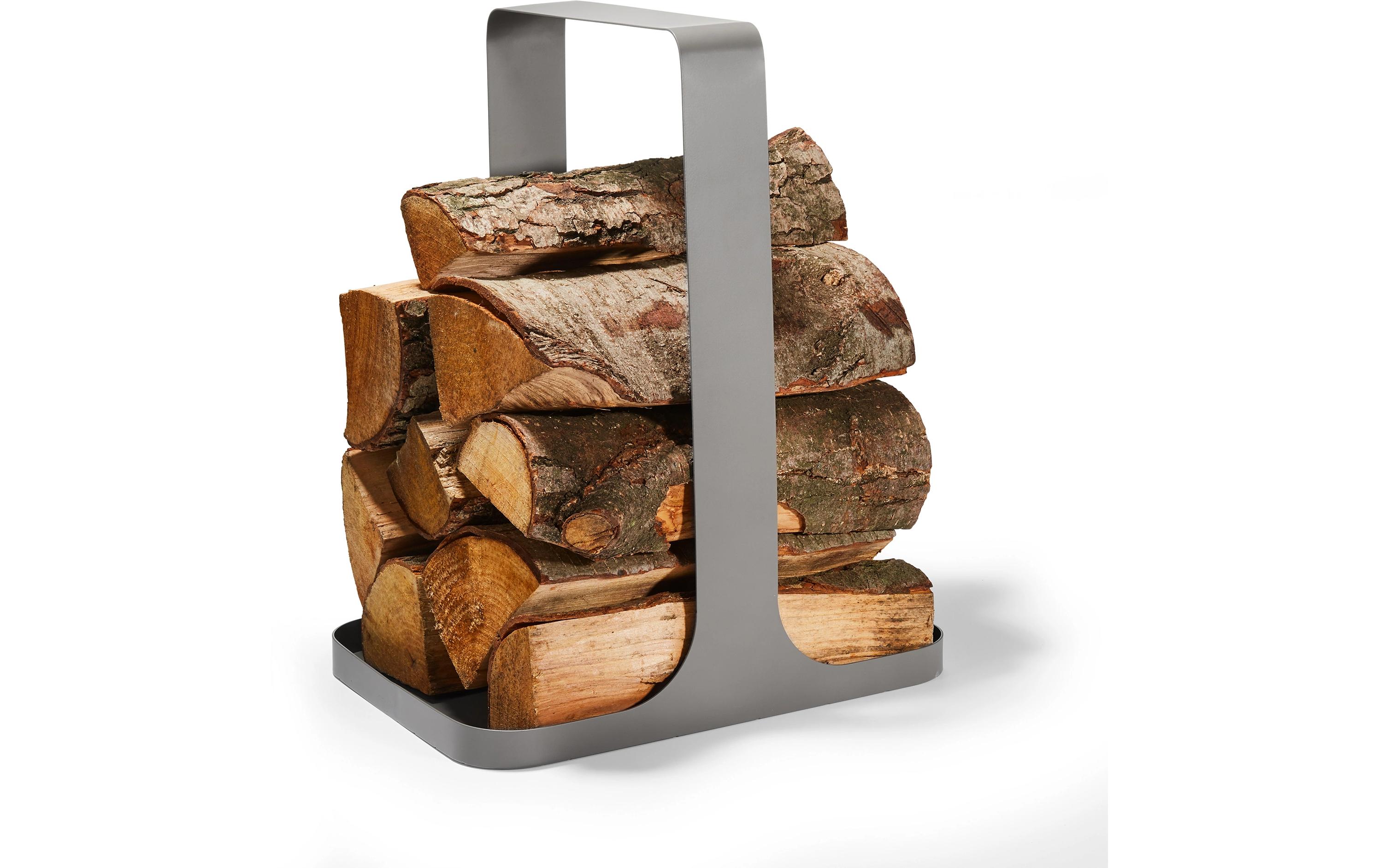 Philippi Kaminholzkorb Log 36 x 26 x 44 cm, Grau