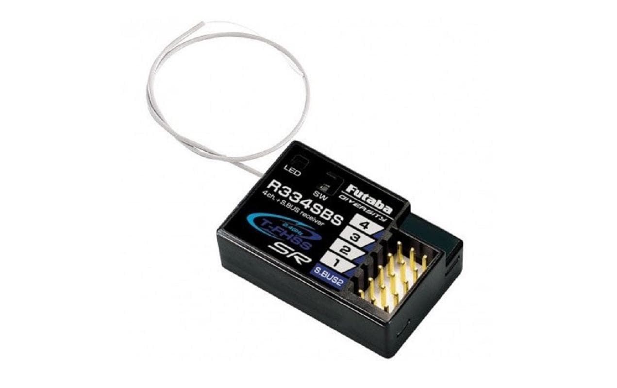 Futaba Fernsteuerung T4PM Plus, 2.4 GHz T-FHSS SR, Inkl. R334SBS Futaba Fernsteuerung T4PM Plus, 2.4 GHz T-FHSS SR, Inkl. R334SBS