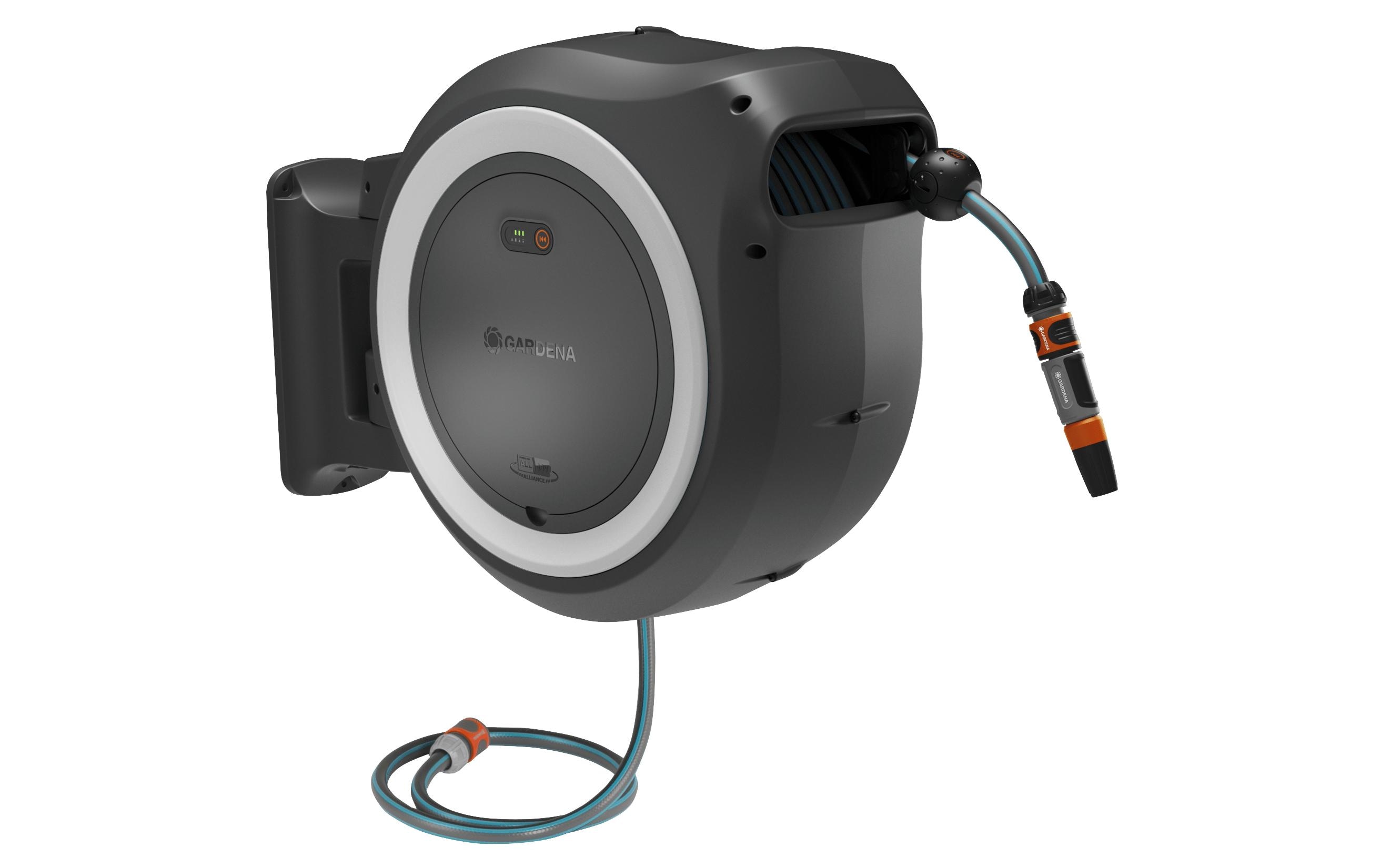 GARDENA Wand-Schlauchbox Akku PowerRoll XL 18 V P4A Solo 35 m GARDENA Wand-Schlauchbox Akku PowerRoll XL 18 V P4A Solo 35 m