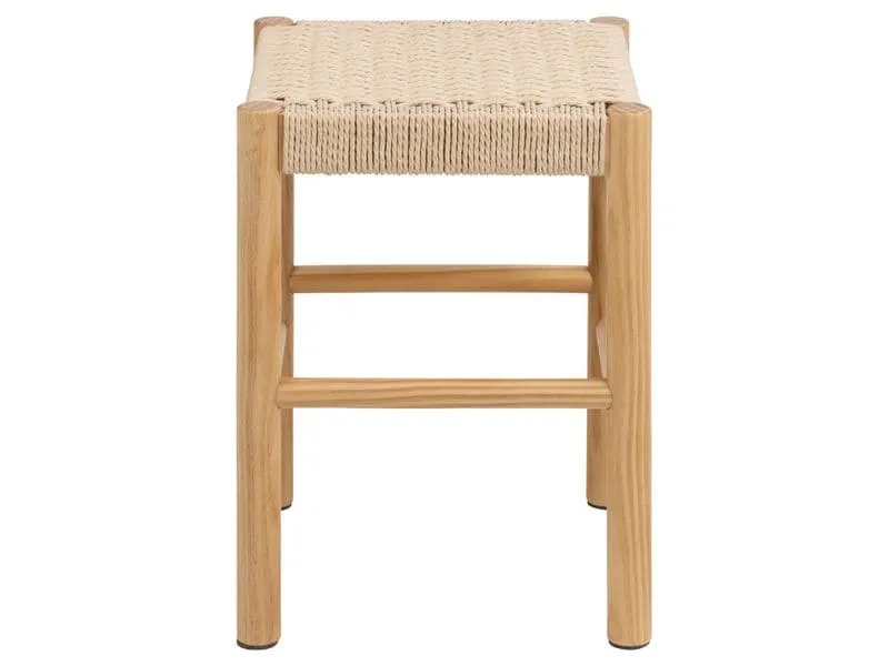 AC Design Hocker Alvin Holz, Weiss AC Design Hocker Alvin Holz, Weiss