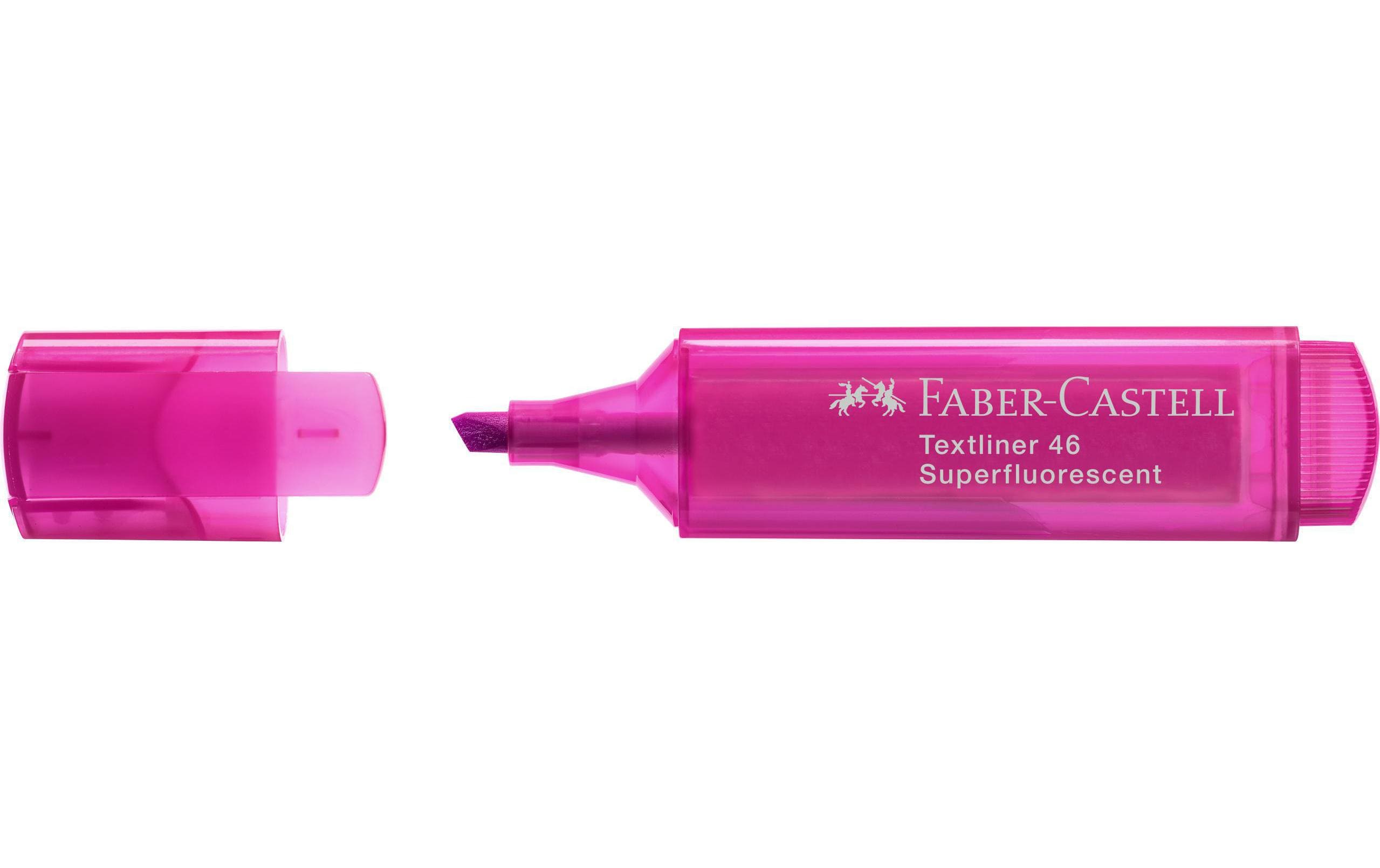 Faber-Castell Textmarker 1546 superfluorescent Pink