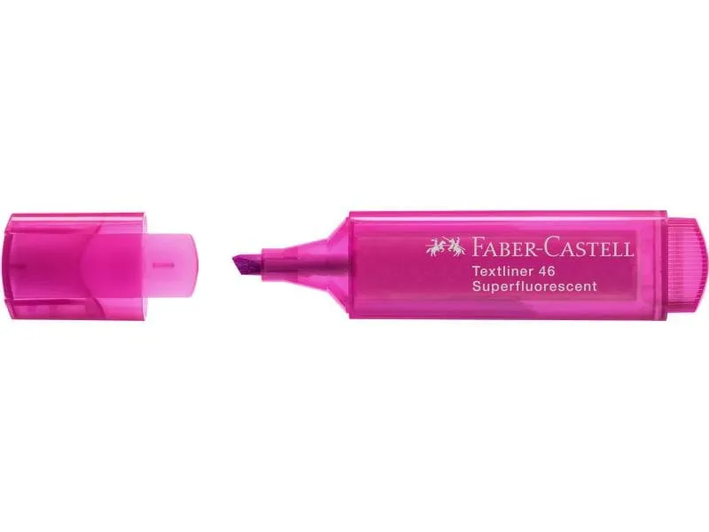 Faber-Castell Textmarker 1546 superfluorescent Pink Faber-Castell Textmarker 1546 superfluorescent Pink