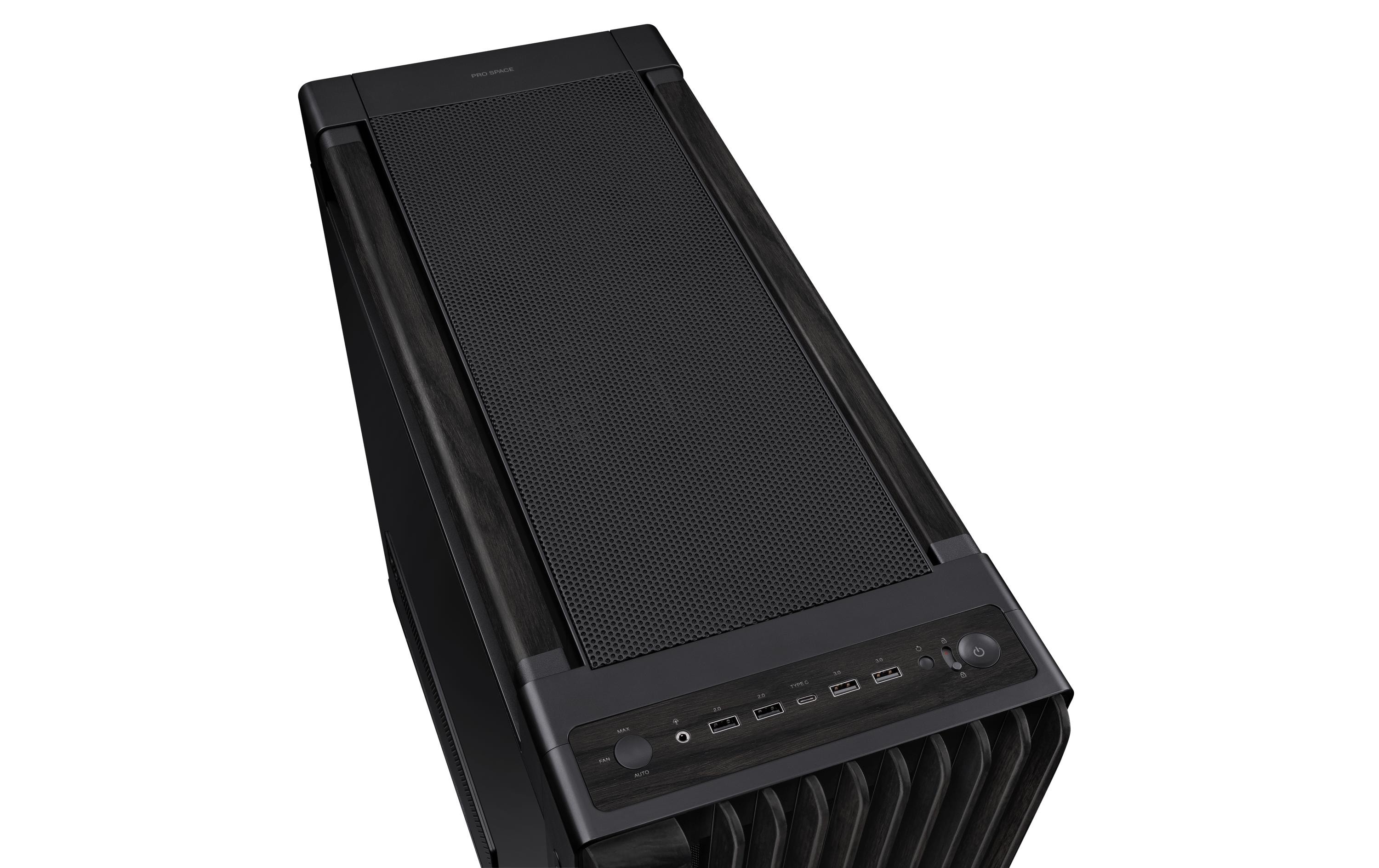 ASUS PC-Gehäuse ProArt PA602 Wood Edition Schwarz